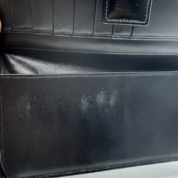 Yves Saint Laurent YSL Patient Leather Bifold Wallet 28679 - Picture 8 of 15